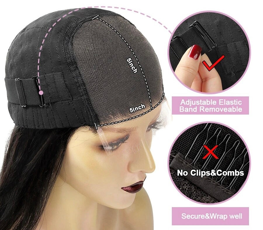 Deep Curly Closure Wig