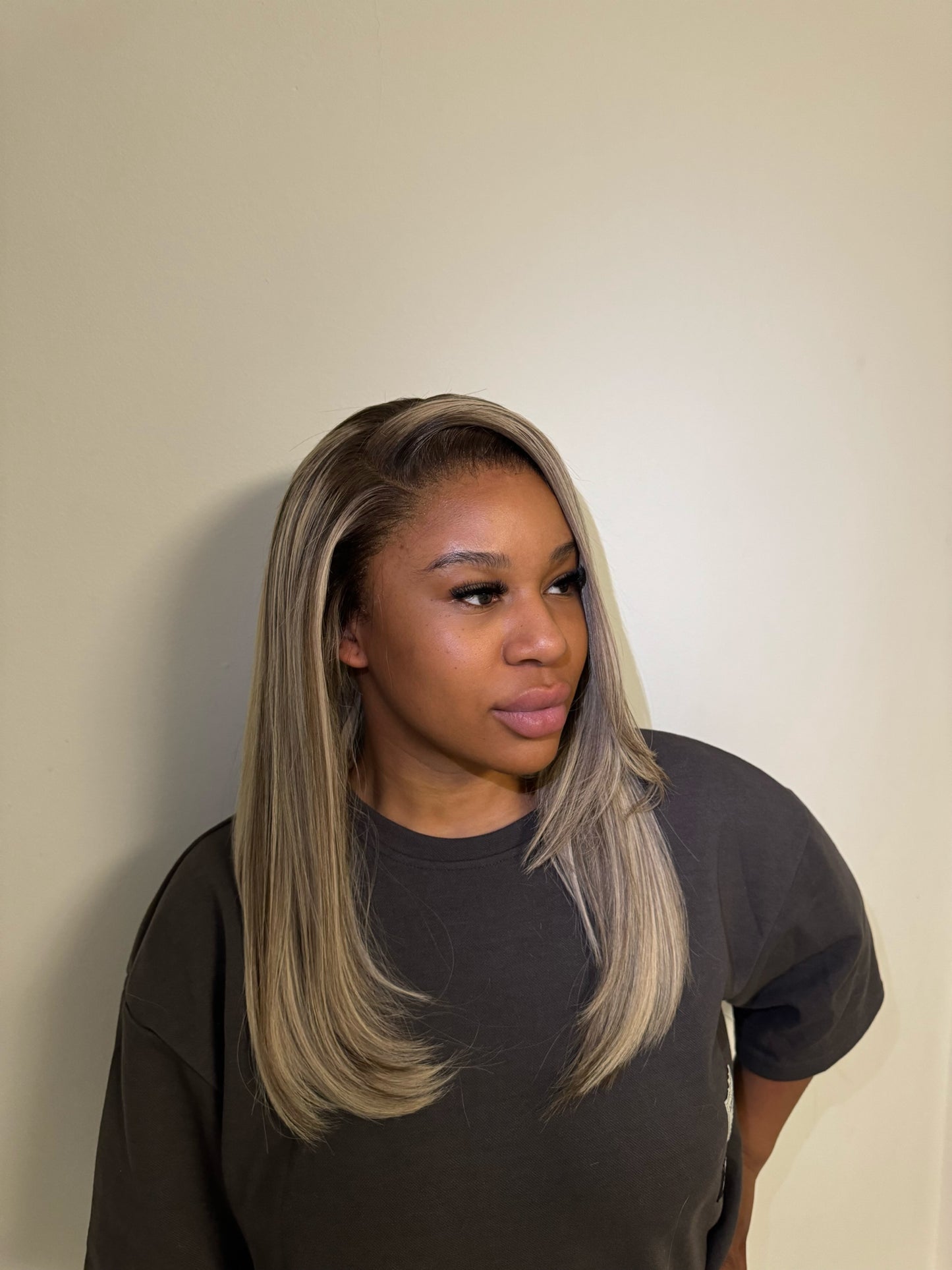 Cookies and cream wig