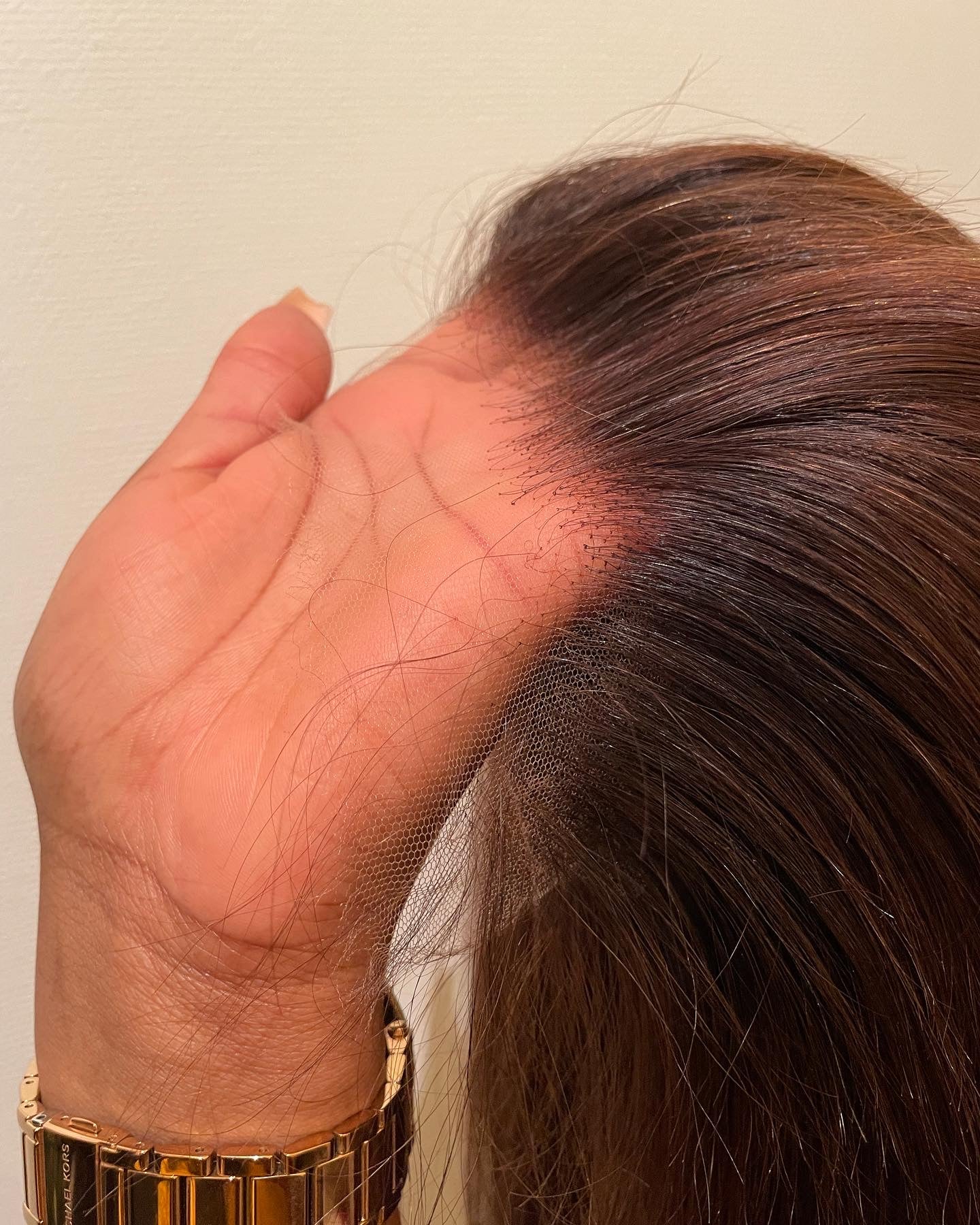 Chocolat lace front wig