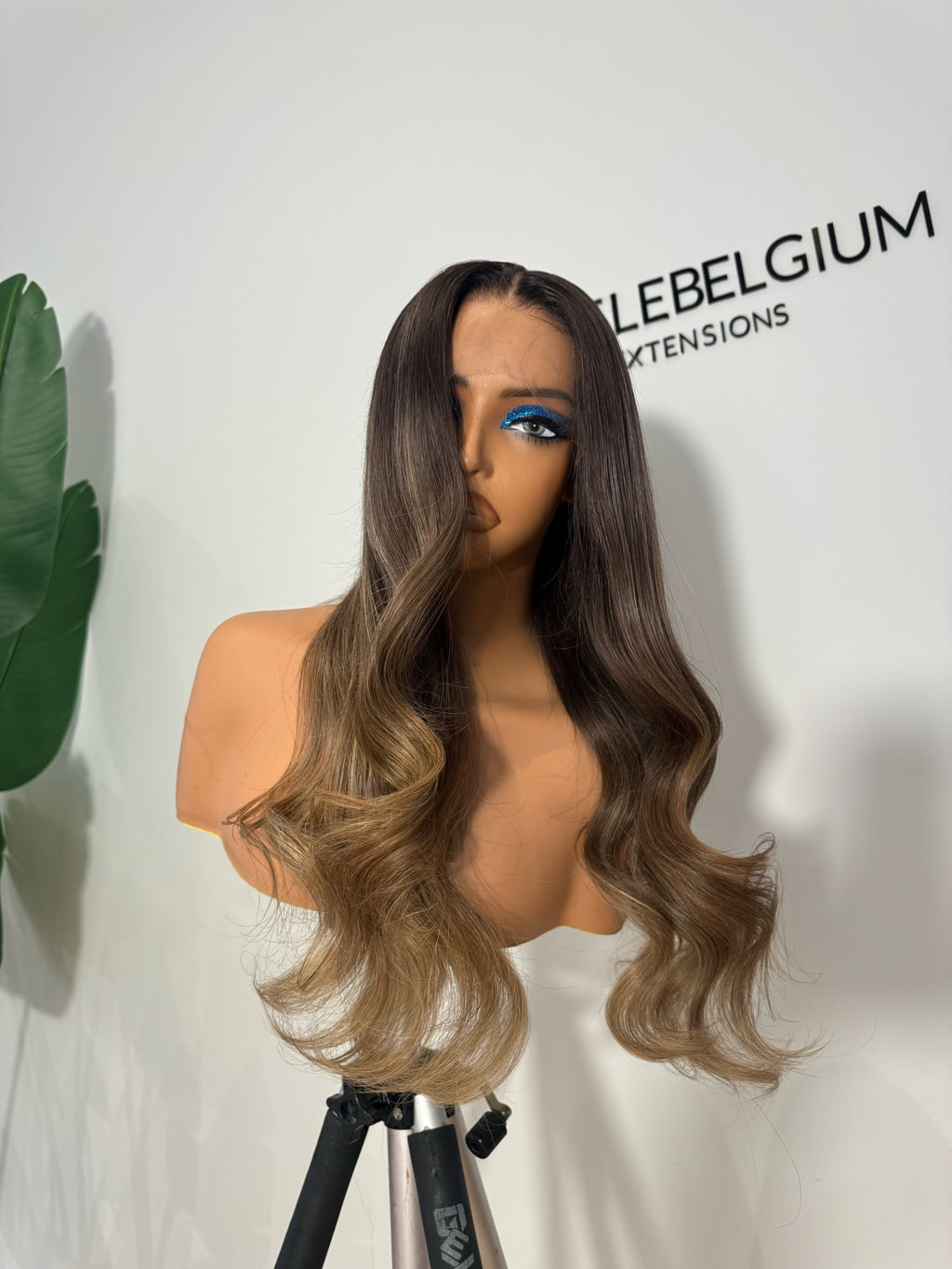 Mocha melt balayage wig