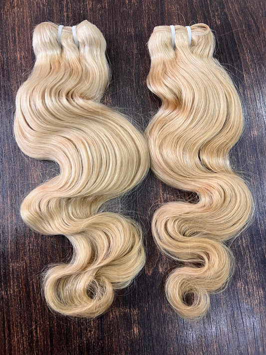 Indian blonde wavy