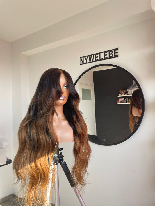 Gabby closure wig